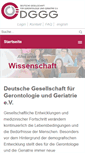 Mobile Screenshot of dggg-online.de